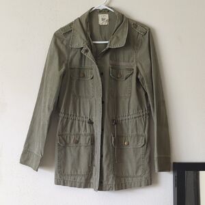 Olive Green Utility Jacket
